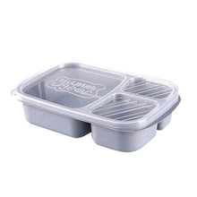 Load image into Gallery viewer, Picnic Wheat Straw Bento With Compartments