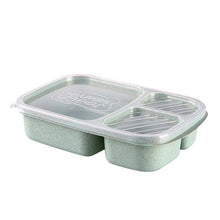 Load image into Gallery viewer, Picnic Wheat Straw Bento With Compartments